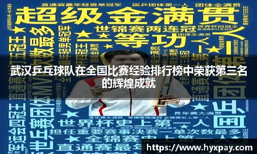 武汉乒乓球队在全国比赛经验排行榜中荣获第三名的辉煌成就